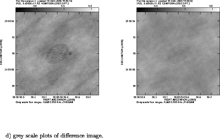 \begin{figure}
\par\vspace{3.6in}
\special{psfile=/wine/alma/myarea/KBMPDSN+25B7...
...arbox[t]{578pt}{~~~~~~d) grey scale plots of difference image.}
\par\end{figure}