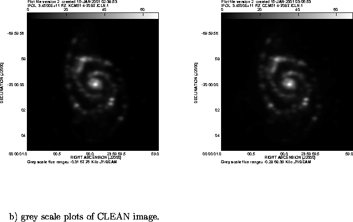 \begin{figure}
\par\vspace{3.6in}
\special{psfile=/wine/alma/myarea/KCM51_4-70B7...
...par\parbox[t]{578pt}{~~~~~~b) grey scale plots of CLEAN image.}
\par\end{figure}