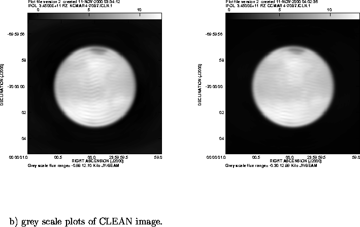 \begin{figure}
\par\vspace{3.6in}
\special{psfile=/wine/alma/myarea/KCMAR_4-70B7...
...par\parbox[t]{578pt}{~~~~~~b) grey scale plots of CLEAN image.}
\par\end{figure}