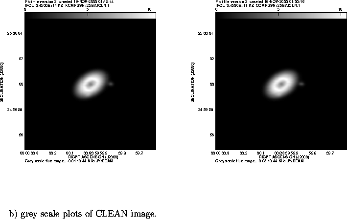 \begin{figure}
\par\vspace{3.6in}
\special{psfile=/wine/alma/myarea/KCMPDSN+25B7...
...par\parbox[t]{578pt}{~~~~~~b) grey scale plots of CLEAN image.}
\par\end{figure}