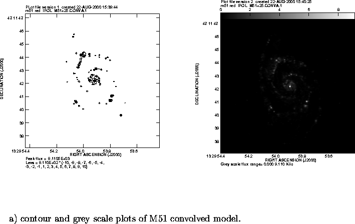 \begin{figure}
\par\vspace{3.6in}
\special{psfile=/wine/alma/myarea/M51+25.CONVA...
...{~~~~~~a) contour and grey scale plots of M51 convolved model.}
\par\end{figure}